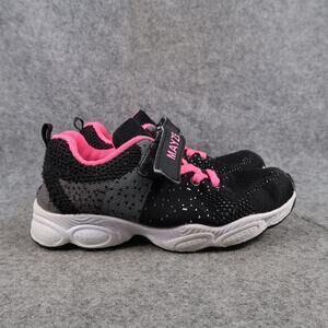 Mayzero Shoes Kids 34 Athletic Trainers Running Sneakers Active Black Pink Girls